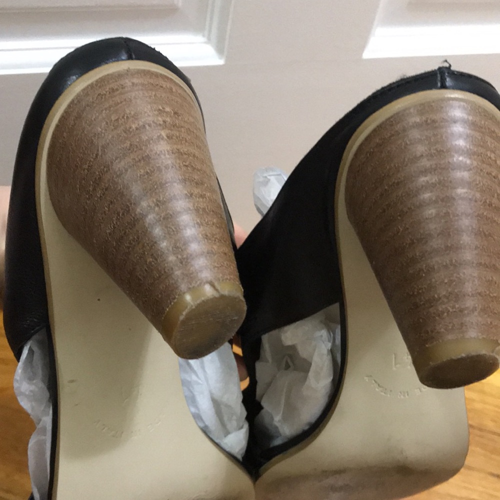 Open Toe Leather Mules - image 3